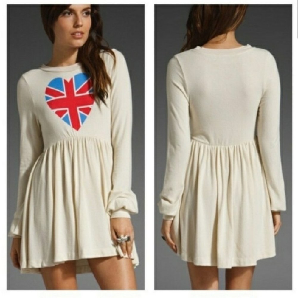 WILDFOX British Babe Sweater Dress (M)